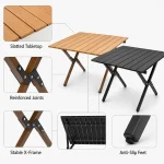 Modern Portable Iron Metal Folding Trestle Base Outdoor Dining Table