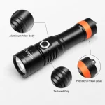 ORCA Aluminum Alloy Scuba Dive Flashlight