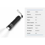 Rechargeable USB LED Torch