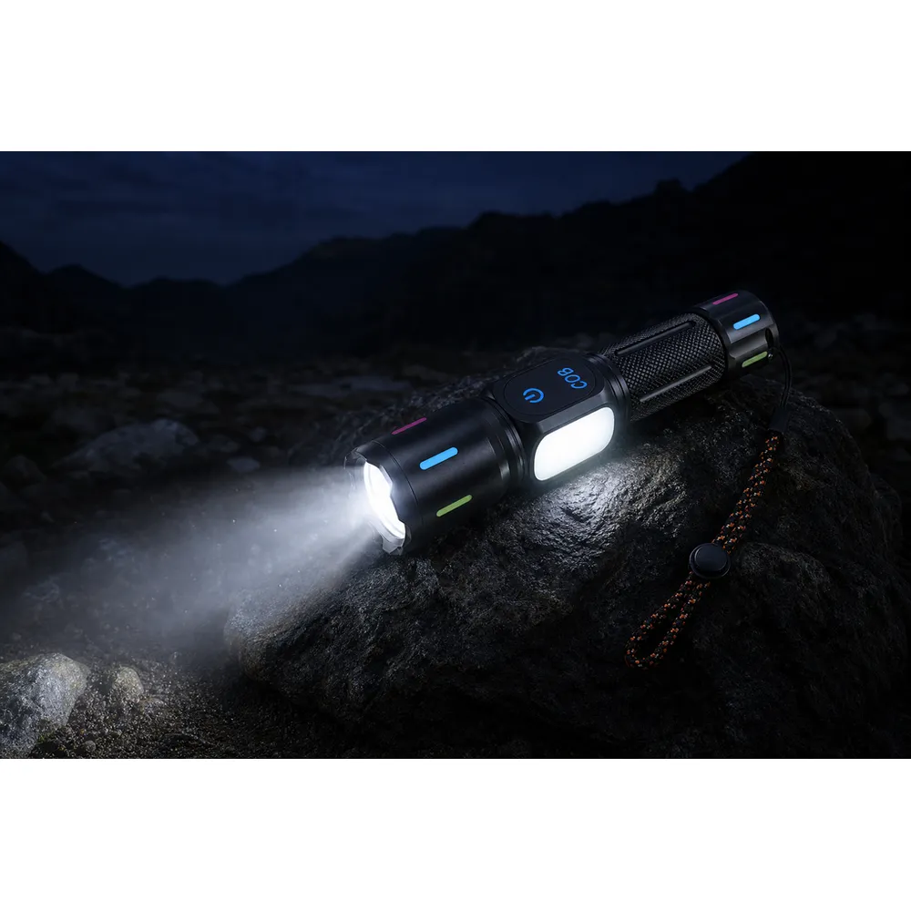 30W High Lumens LED Tactical Hiking Flashlight