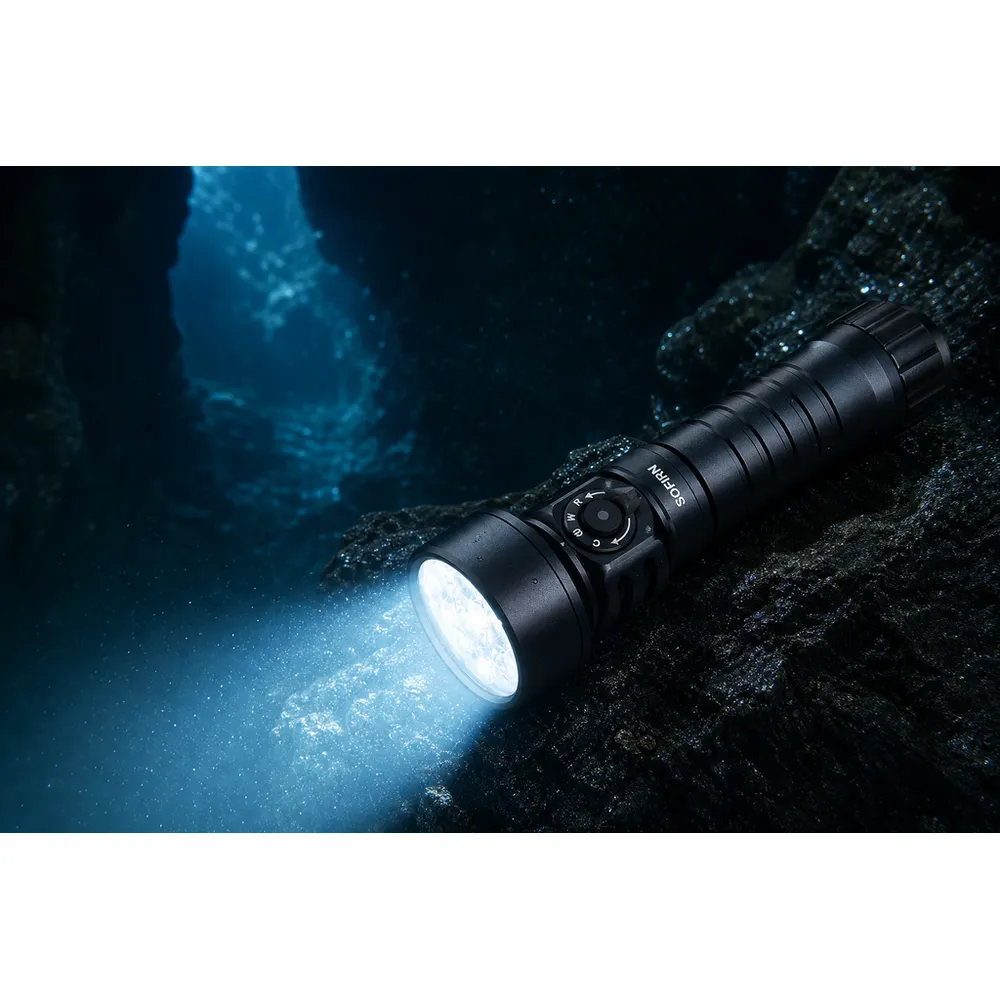 For SD11 Powerful 5000LM Dive Flashlight