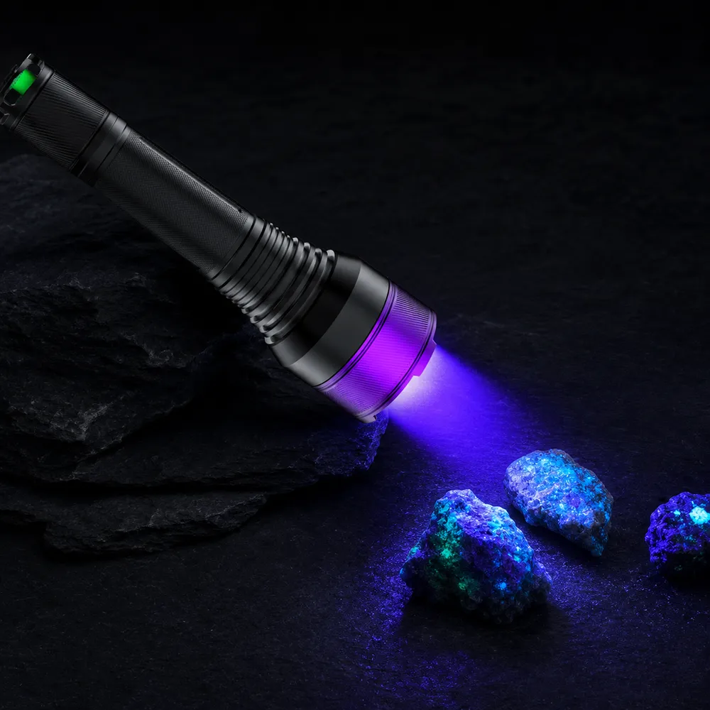 Powerful Mini Purple UV Flashlight & Torch 365nm UV Led Black Light
