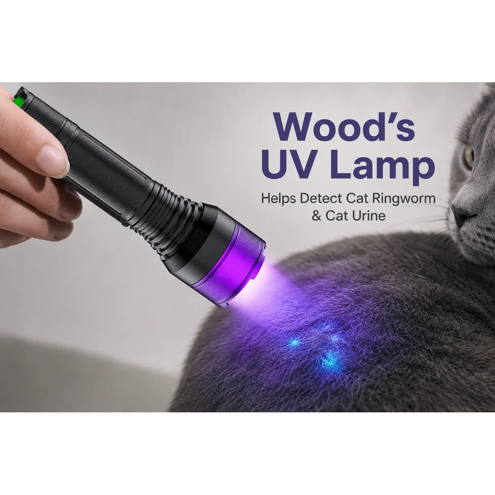 Powerful Mini Purple UV Flashlight & Torch 365nm UV Led Black Light