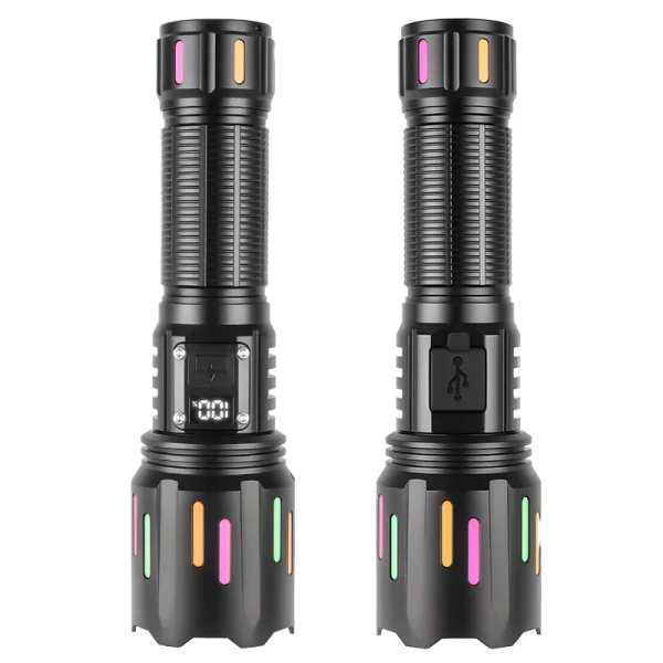 Portable High Power Aluminum Alloy LED Penlight Zoomable White Flashlight