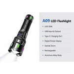 Portable High Power Aluminum Alloy LED Penlight Zoomable White Flashlight