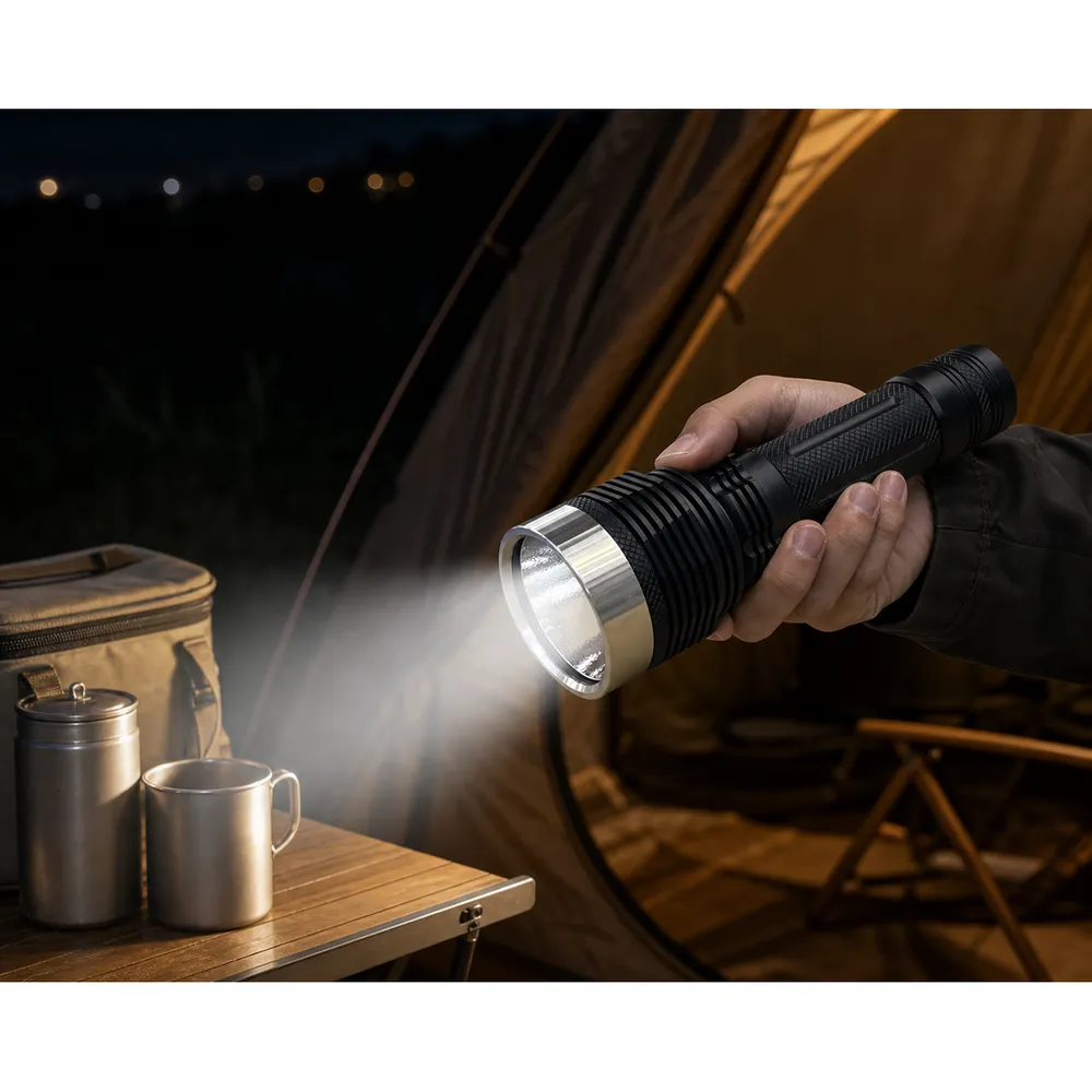 High Power 20 Watt 254nm LED Shortwave UV Light Flashlight