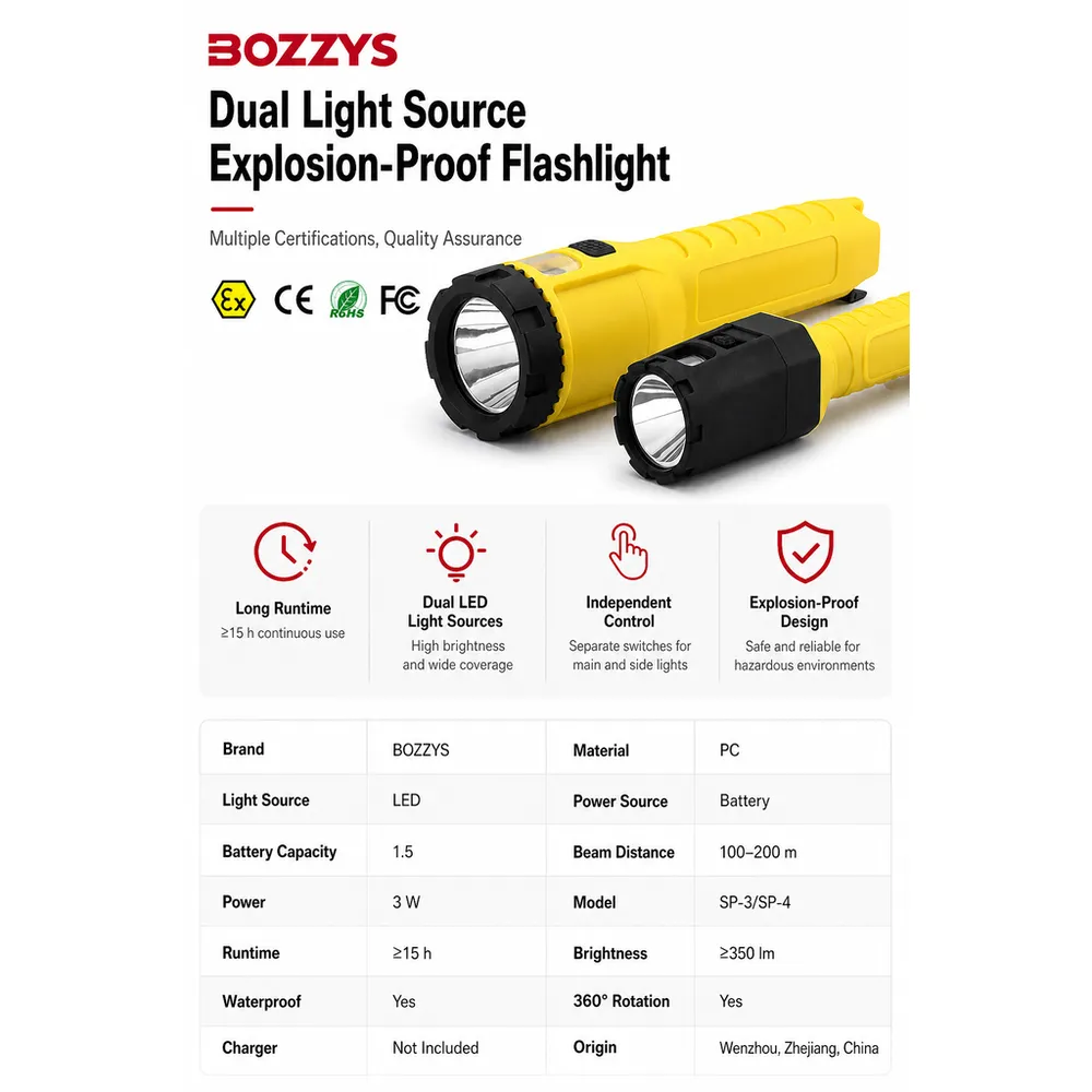 AA Rechargeable LED Flashlight