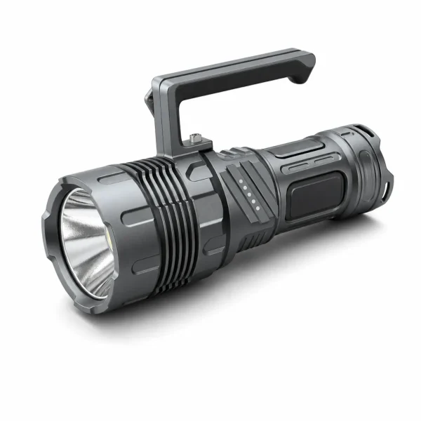 ST870 60 W Laser Flashlight, Aluminum Alloy Rechargeable Long Beam Torch