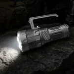 ST870 60 W Laser Flashlight, Aluminum Alloy Rechargeable Long Beam Torch