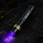 AloneFire SV003 Aluminum 365nm 3W 10W LED Black Lens UV Flashlight