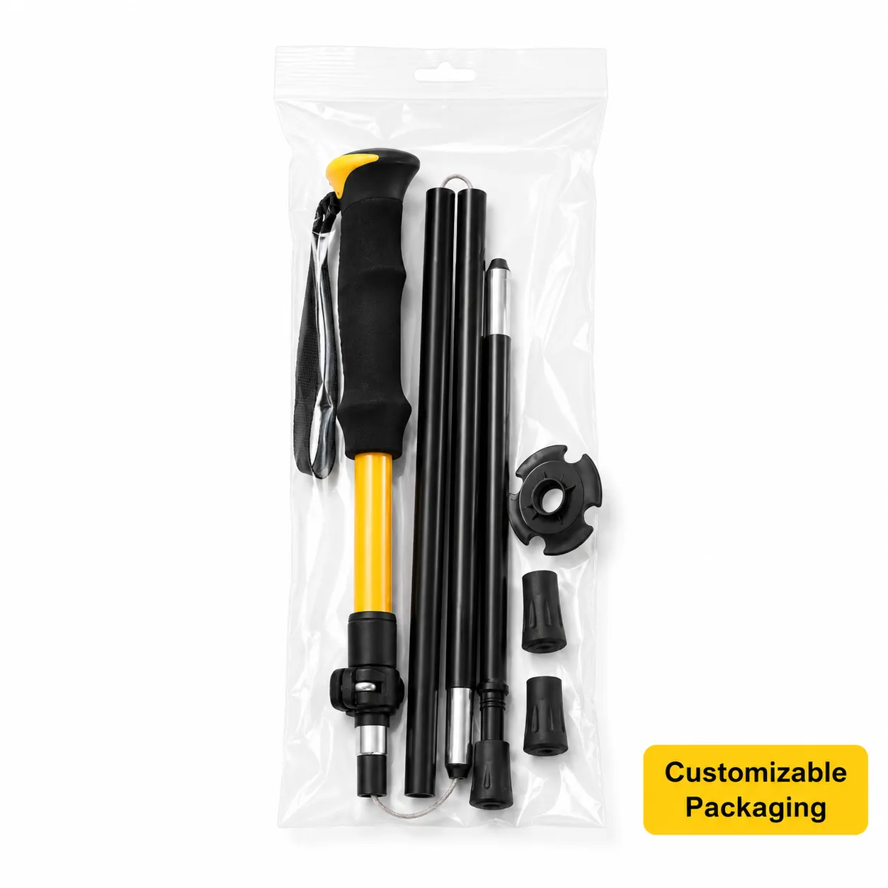 Telescopic Hiking Poles, Foldable Trekking Poles