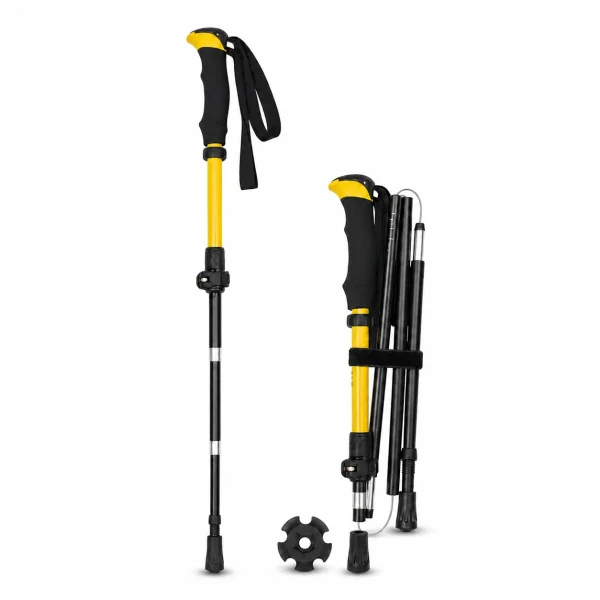 Telescopic Hiking Poles, Foldable Trekking Poles