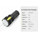 Cob Side 12 Super Bright LED Beads ABS Torch