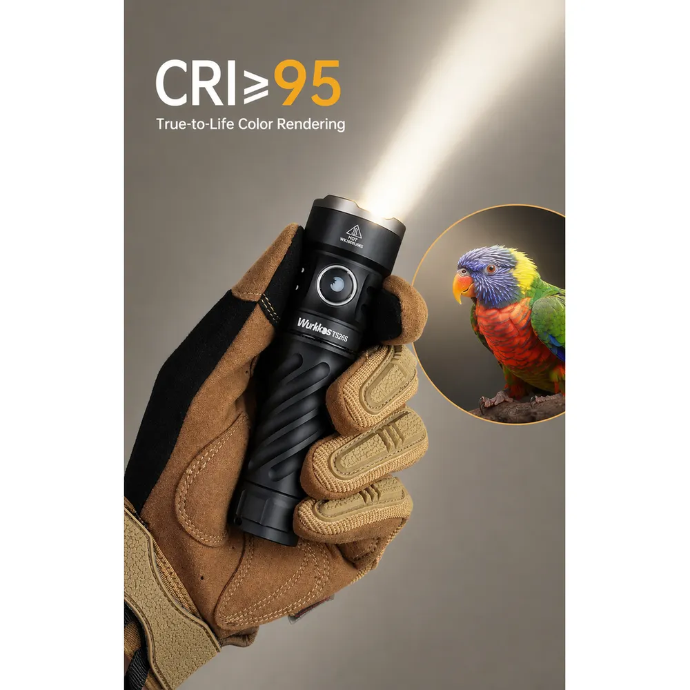 Rechargeable USB Aluminum Alloy IP68 Camping EDC Flashlight