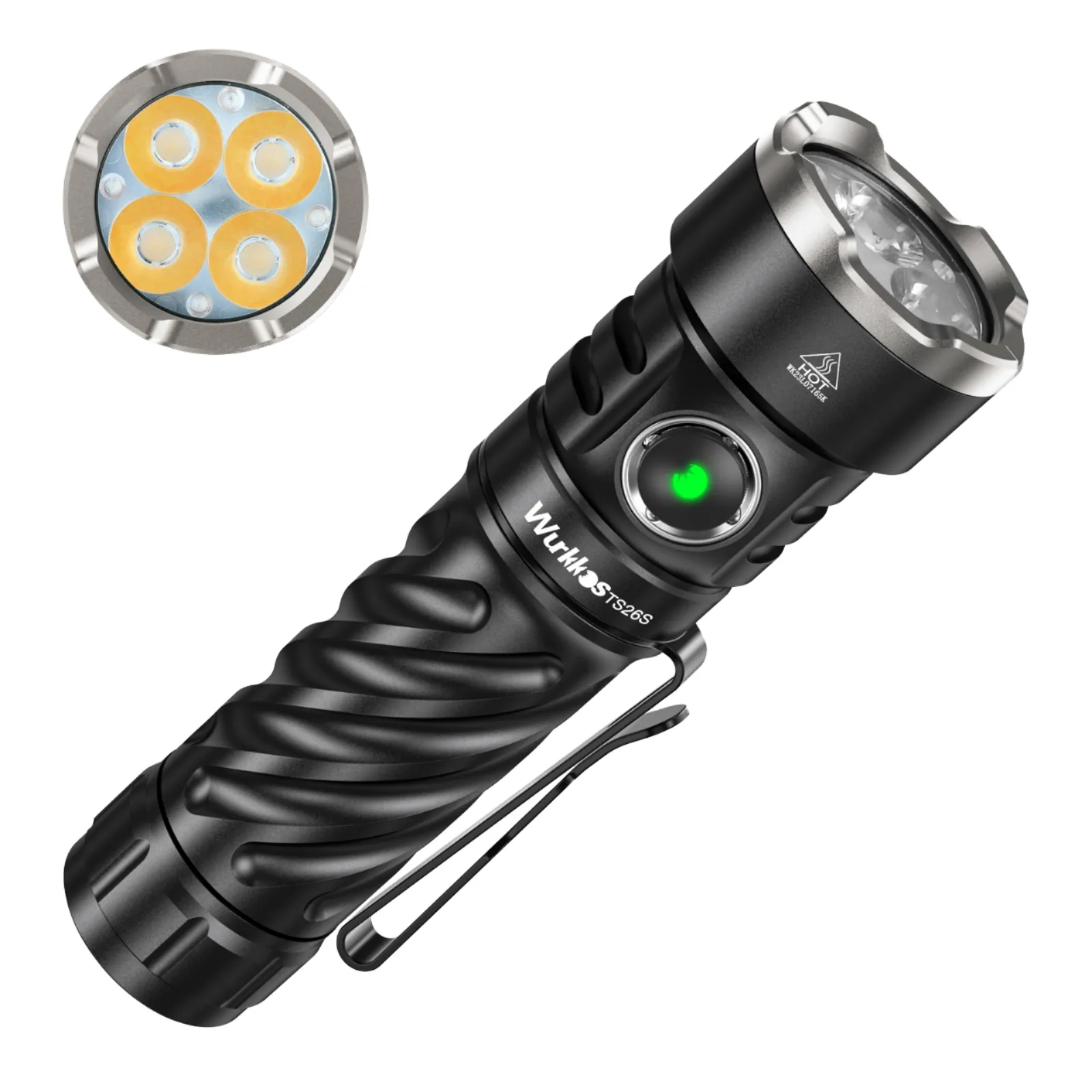 Rechargeable USB Aluminum Alloy IP68 Camping EDC Flashlight Rechargeable USB Aluminum Alloy IP68 Camping EDC Flashlight