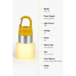 WC-102 Rechargeable LED Camping Lantern RGB Multi Color Hanging Tent Light