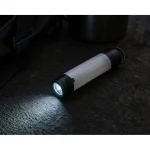 WC-105 Rechargeable LED Mini Keychain Flashlight Hand Press Plastic Torch