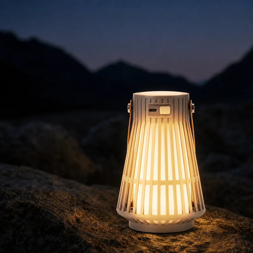 WC-FA Rechargeable LED Camping Flame Lantern