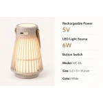 WC-FA Rechargeable LED Camping Flame Lantern