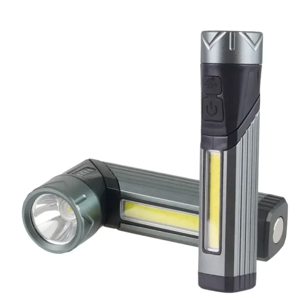 Wason Professional L-Shape Bendable Aluminum Alloy IP54 Flashlight Torch