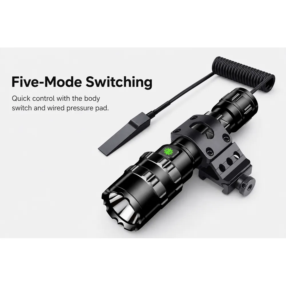 80000 Lumens LED Diving Flashlight