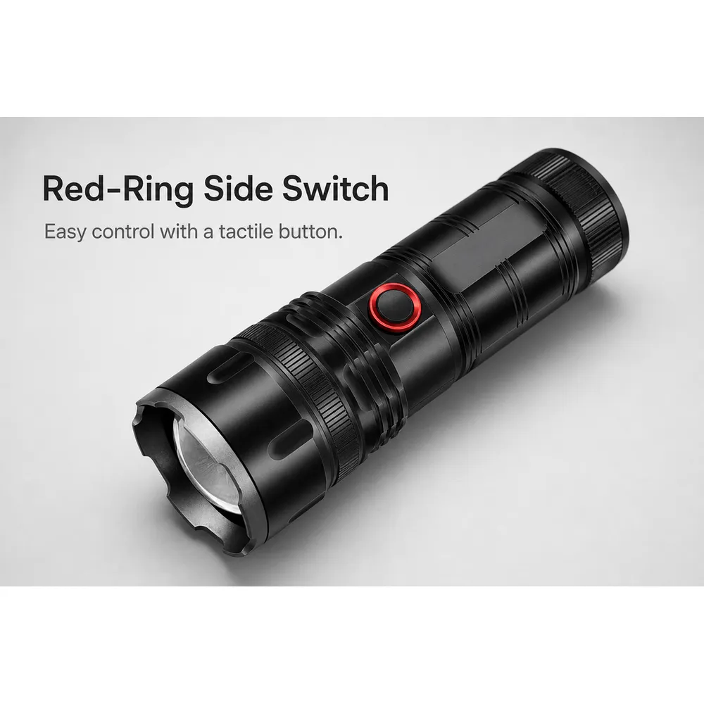 Super Bright Built-In Battery Aluminum Alloy