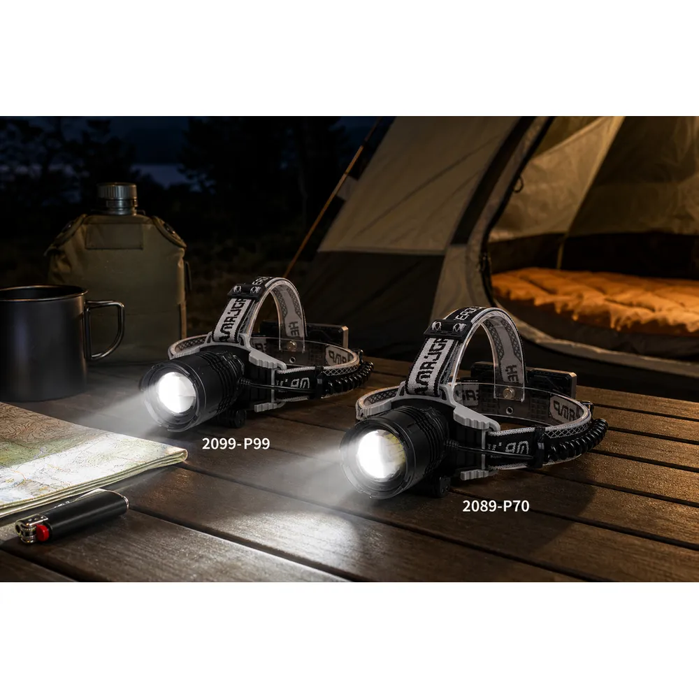 Aluminum Alloy Type-C USB Rechargeable IP65 Waterproof 18650