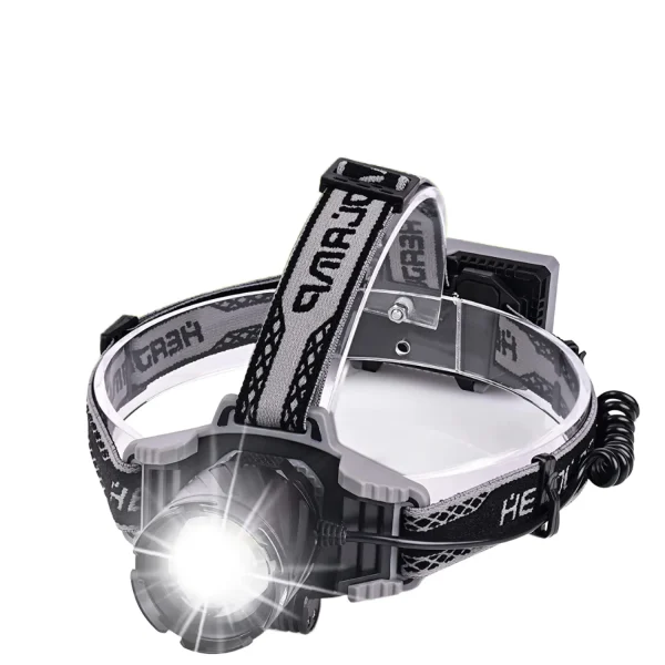 Aluminum Alloy Type-C USB Rechargeable IP65 Waterproof 18650