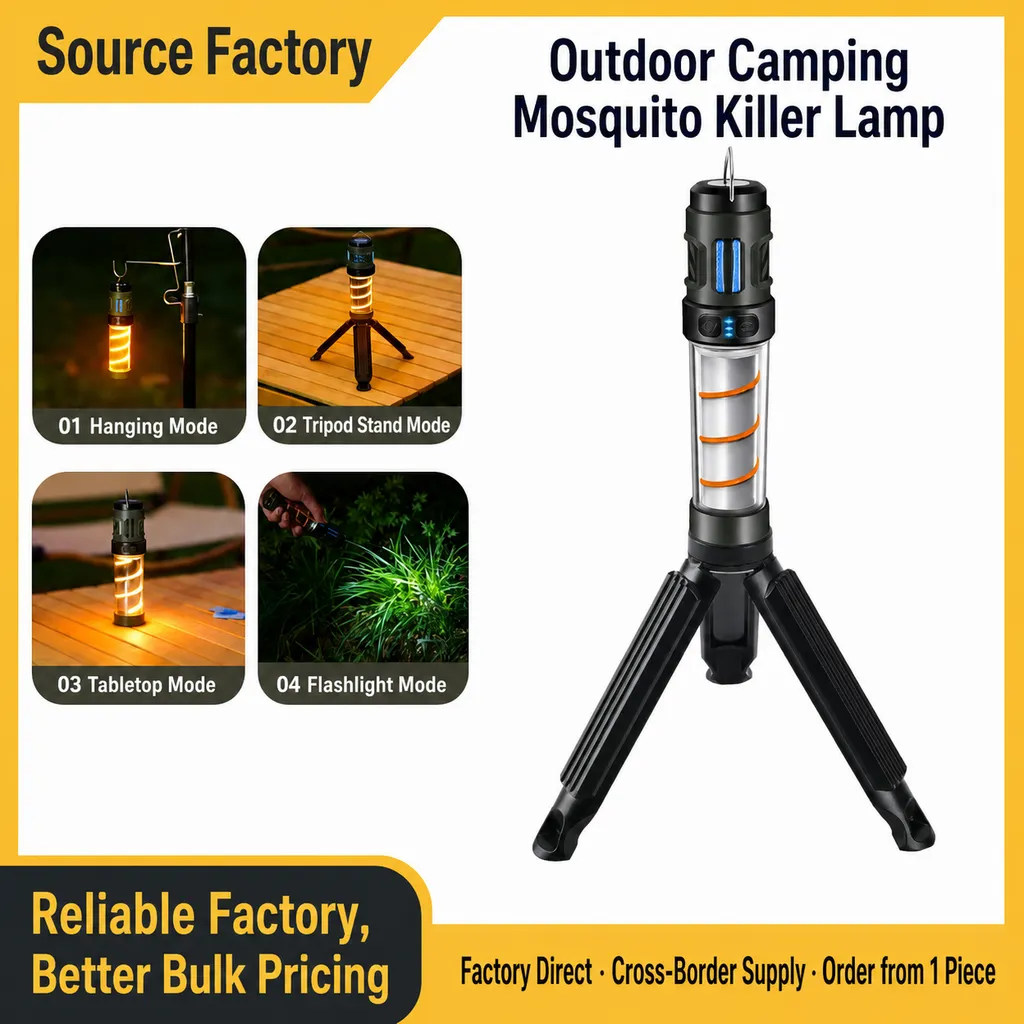 XR-101 Rechargeable LED Camping Mosquito Killer Lamp