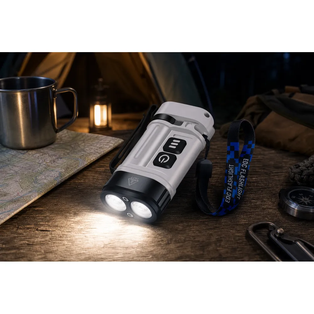 For 10W Edc Flashlight Aluminum Alloy