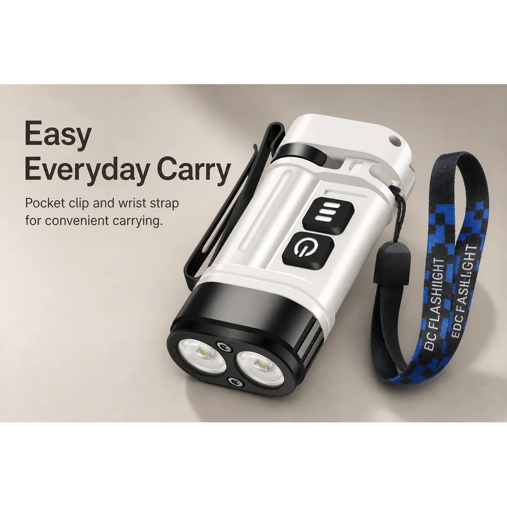 For 10W Edc Flashlight Aluminum Alloy