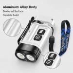 For 10W Edc Flashlight Aluminum Alloy