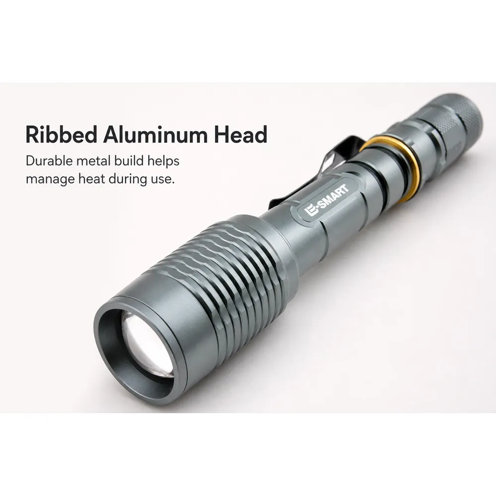 400 Lumen Self Defensive Zoom Rechargeable Aluminum Alloy