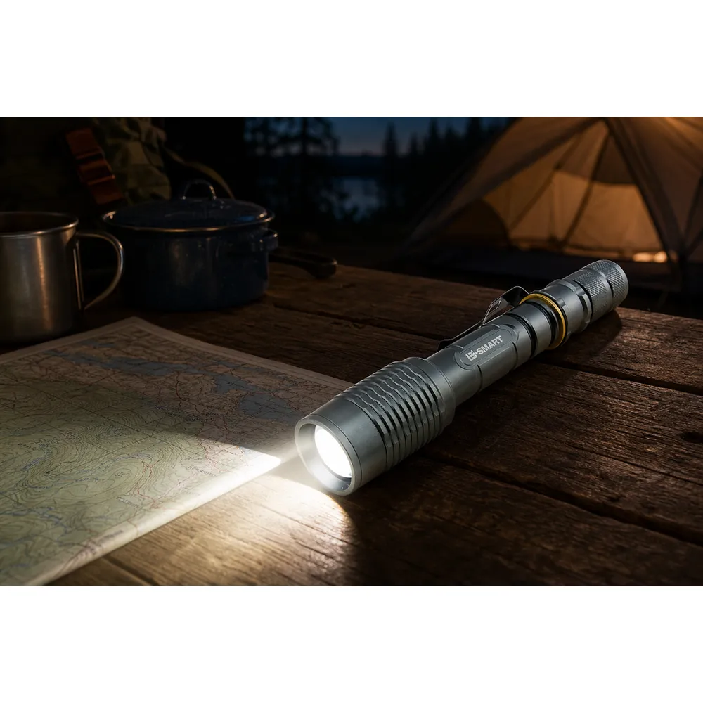 400 Lumen Self Defensive Zoom Rechargeable Aluminum Alloy