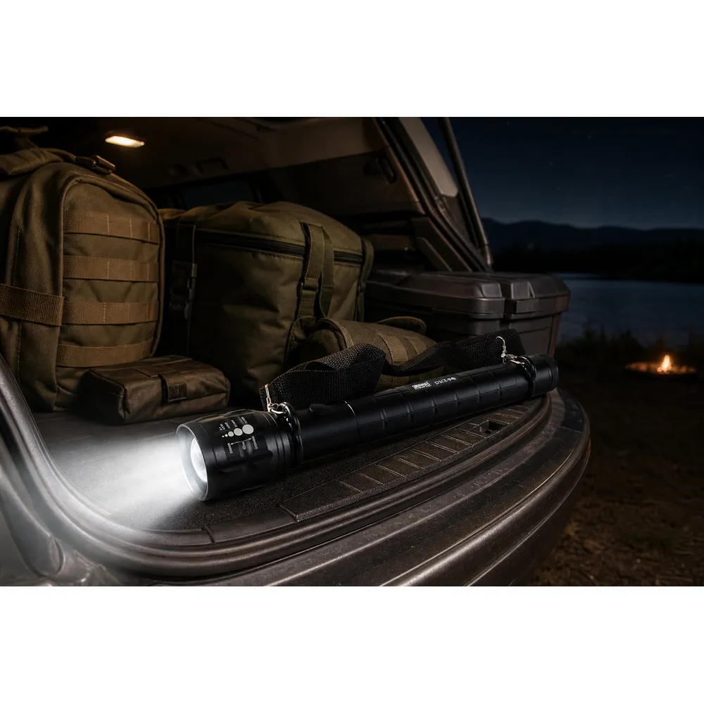 Super Long Range Tactical Zoom Focus XPE LED IP55